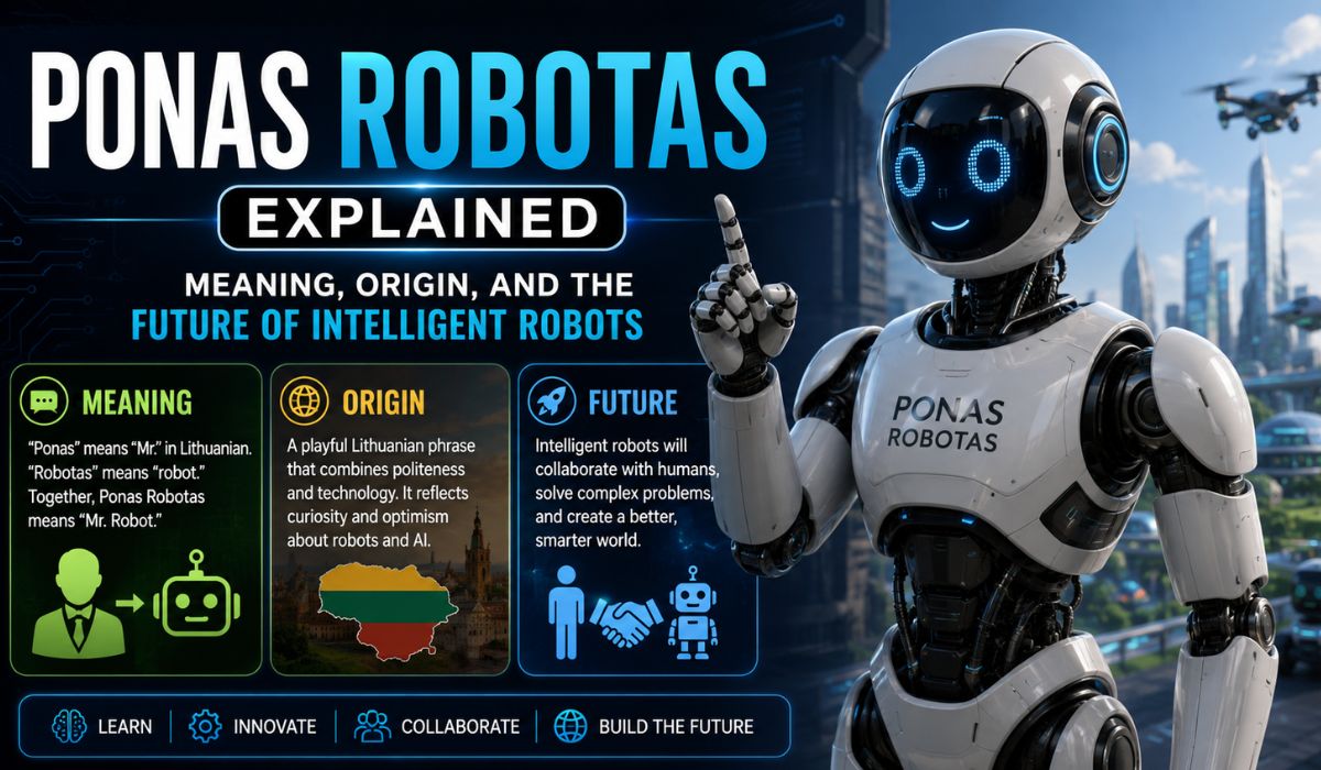 ponas robotas